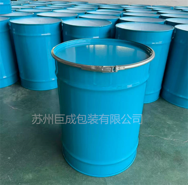 100l-208l开口棱筋铁桶（固体液体包装钢桶）